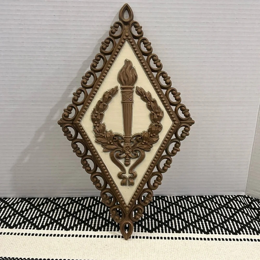 Mid century Homco made in USA wall decor